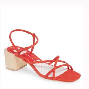 NEW Dolce Vita ZAYLA Block Heel Strappy Sandals 9